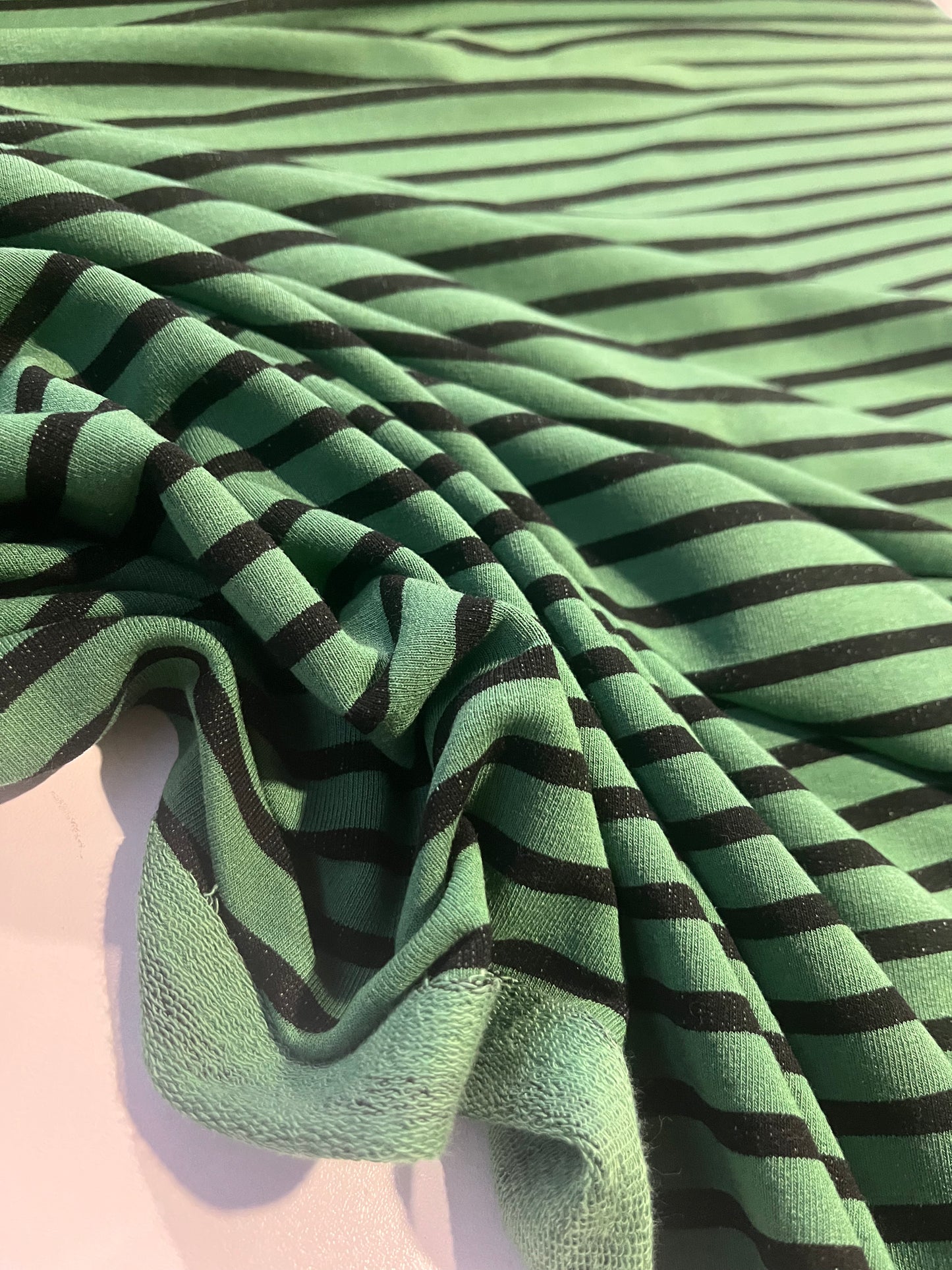 BRIAN 024 felpa/jogging green/black stripes