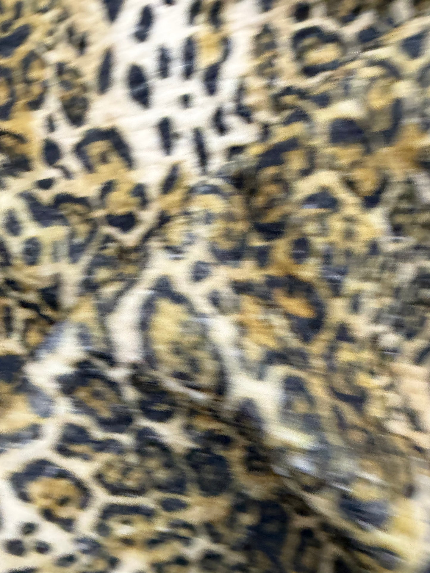 HAGRID 022 Heavy leopard print for coats