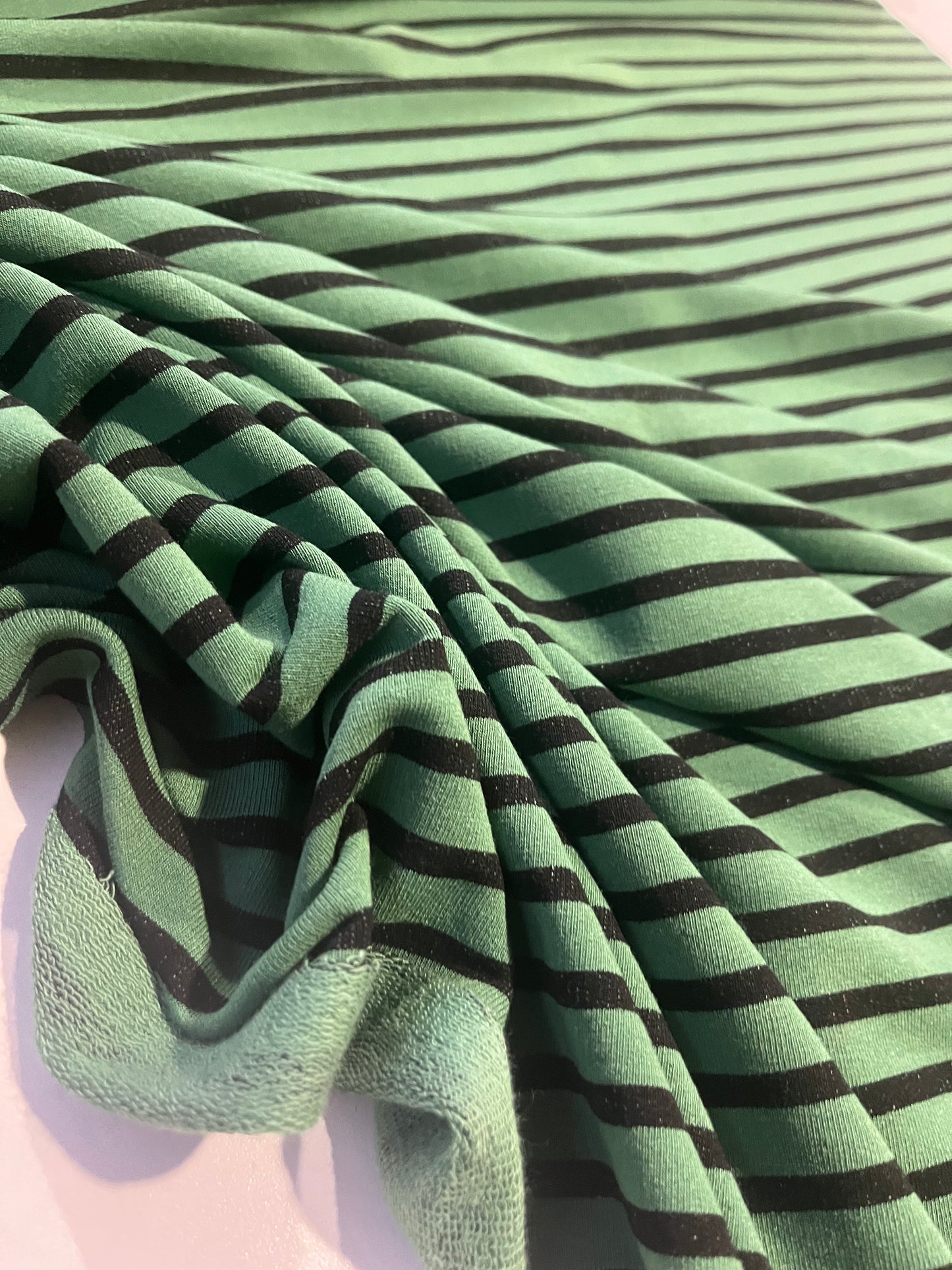 BRIAN 024 felpa/jogging green/black stripes