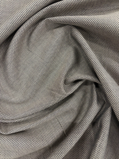 HAGRID 023 black/sand cotton colourwoven shirting jacquard
