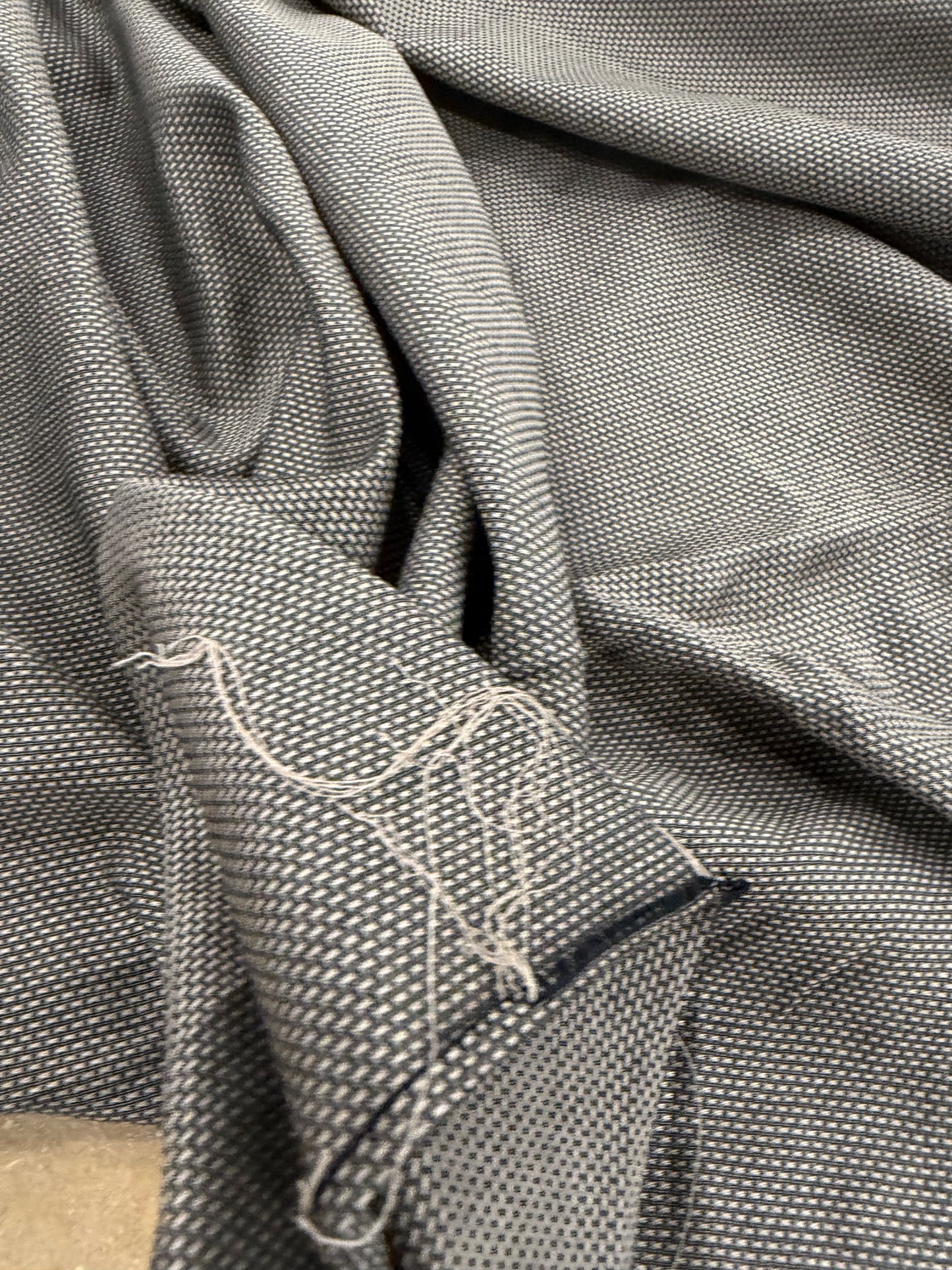 HAGRID 023 black/sand cotton colourwoven shirting jacquard