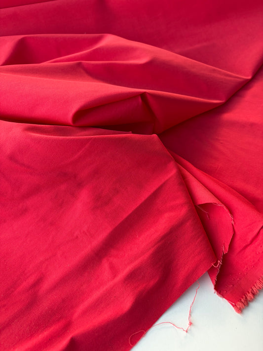 MOE 043 red bengaline fabric