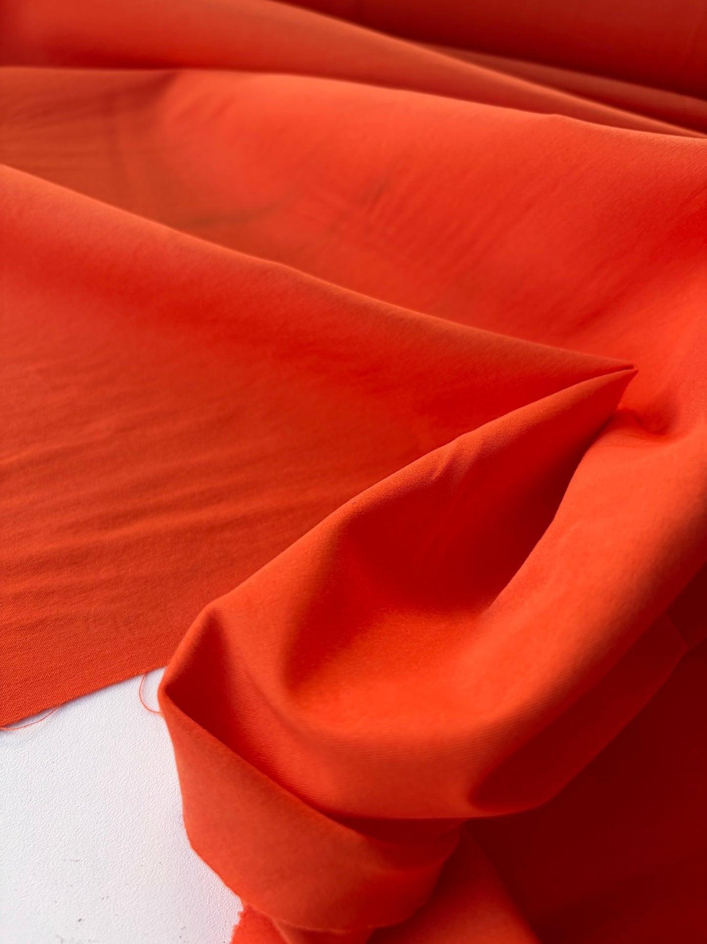 MOE 044 orange bengaline fabric