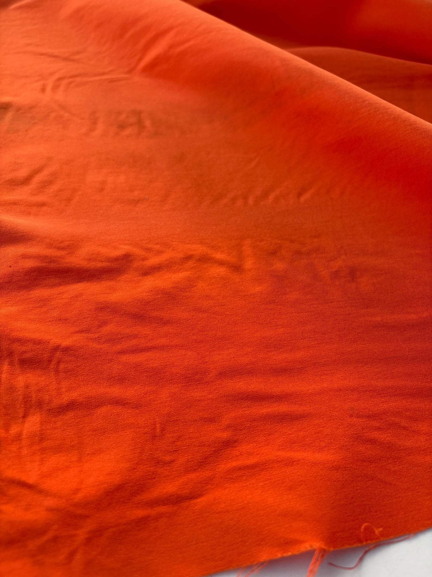 MOE 044 orange bengaline fabric