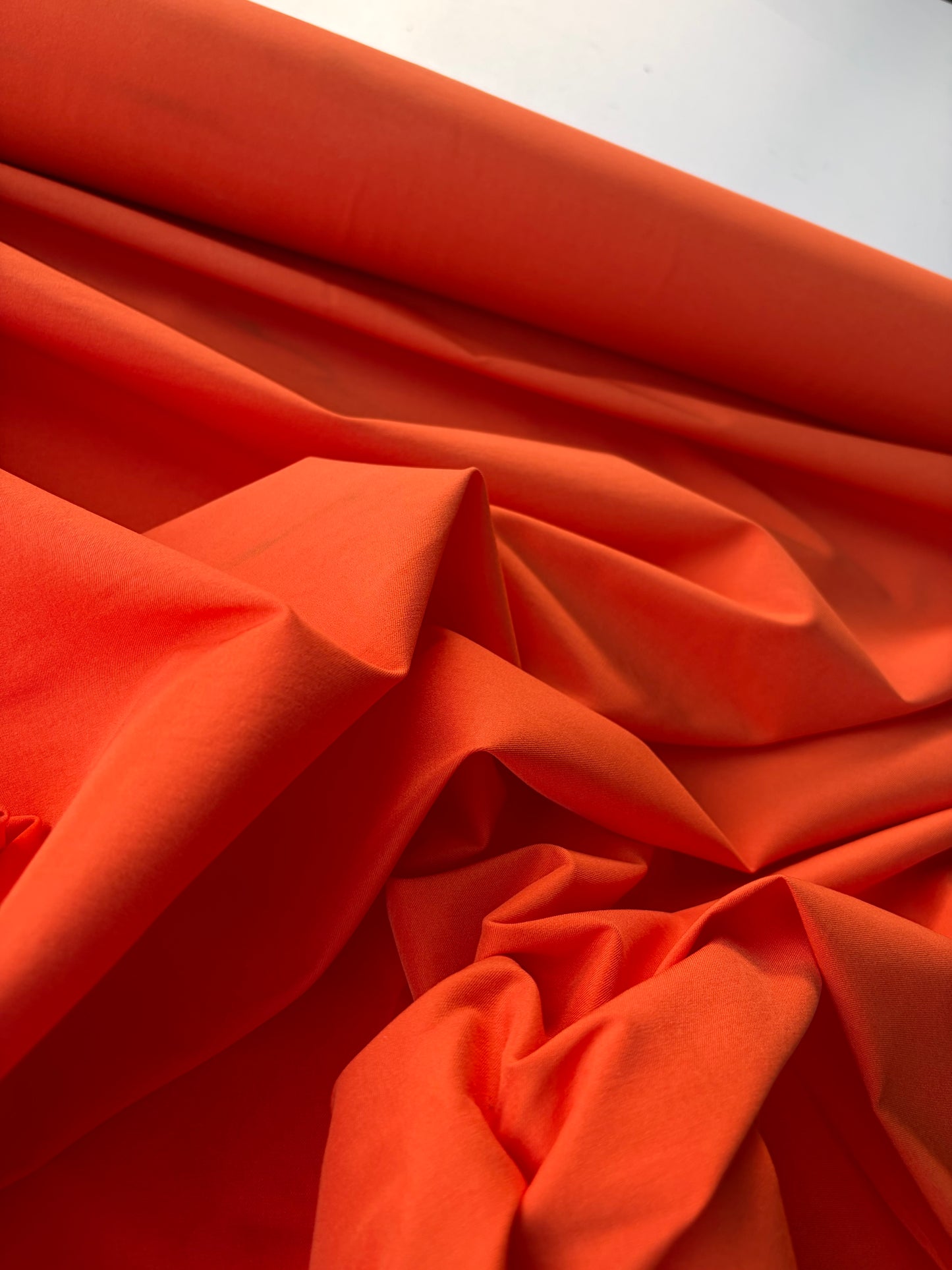 MOE 044 orange bengaline fabric