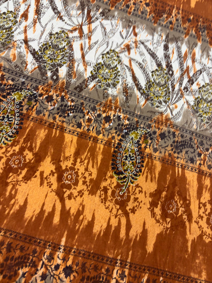 HAGRID 026 Boho style printed  cotton voile