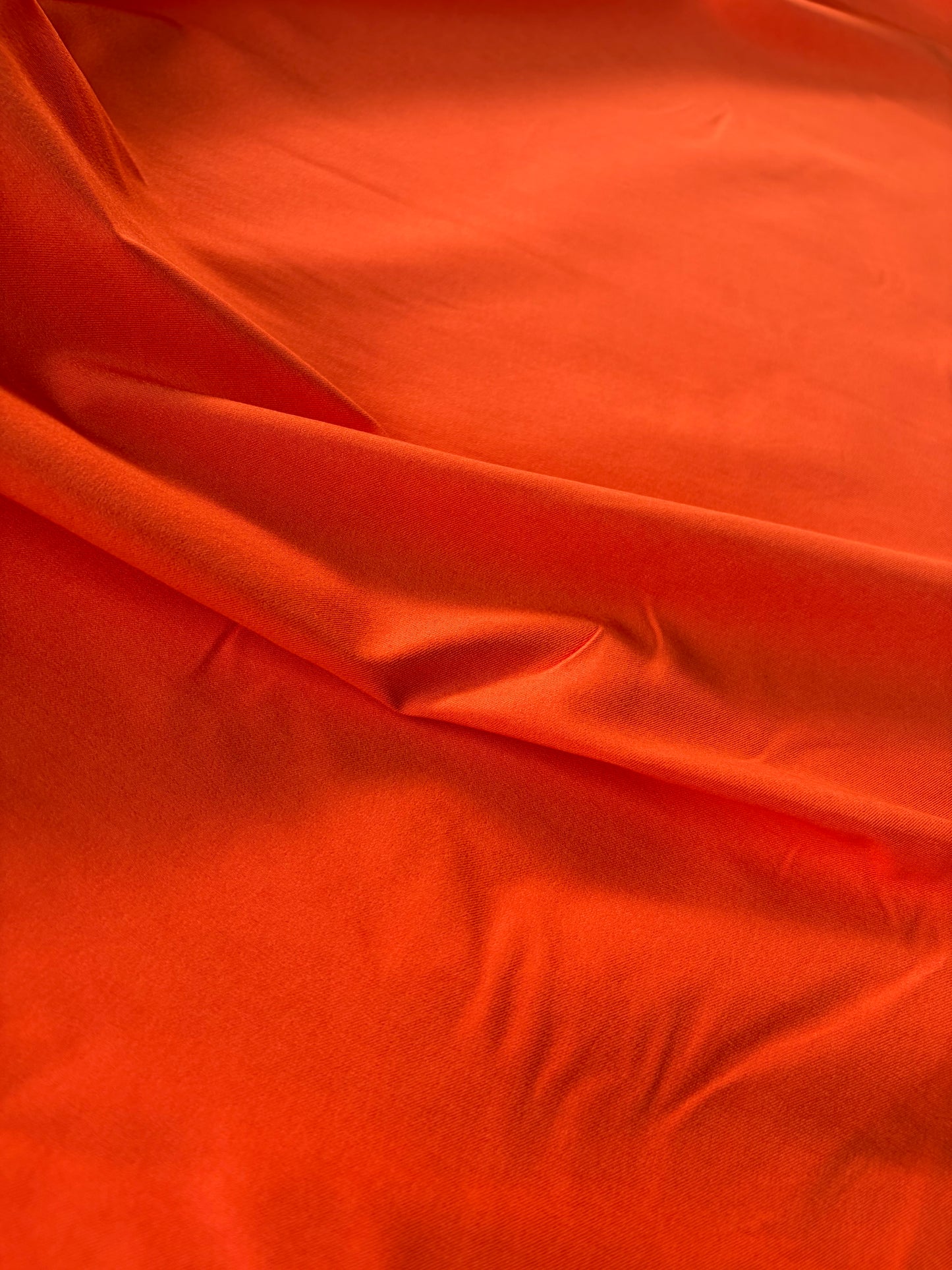 MOE 044 orange bengaline fabric