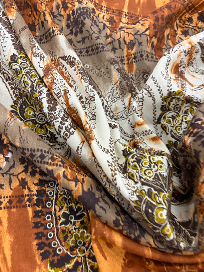 HAGRID 026 Boho style printed  cotton voile