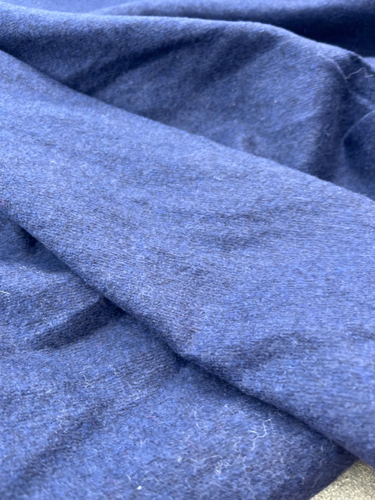 WOOLY 010 Wool jersey navy