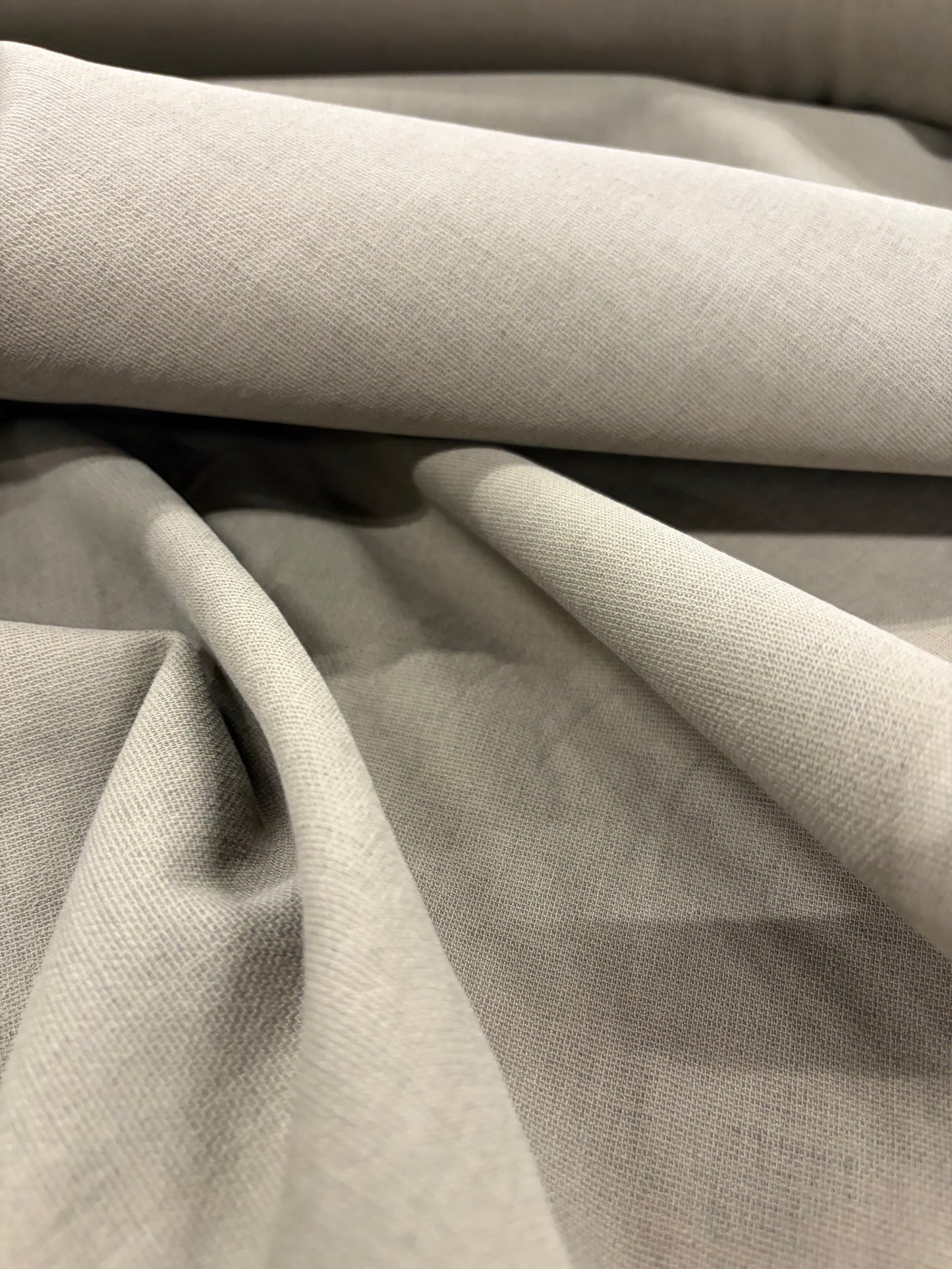 HAGRID 027 taupe colouredbroken twill cotton stretch