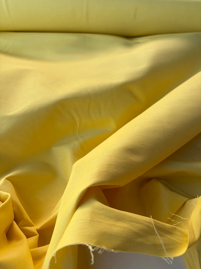MOE 046 banana yellow bengaline fabric