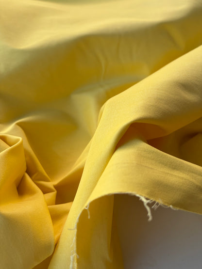 MOE 046 banana yellow bengaline fabric