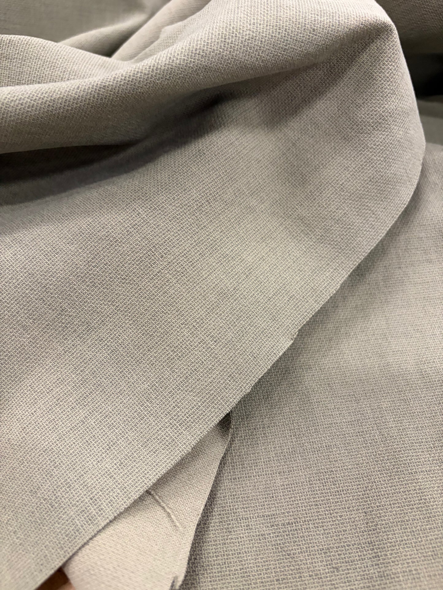 HAGRID 027 taupe colouredbroken twill cotton stretch