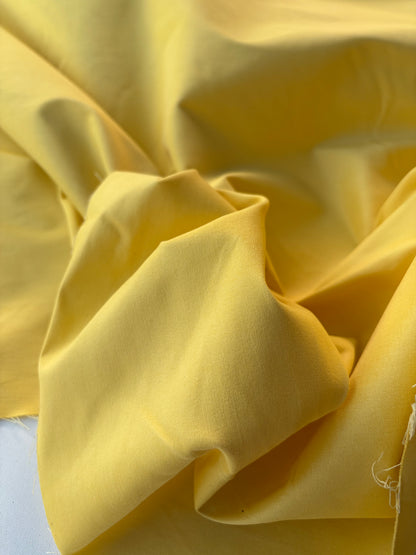 MOE 046 banana yellow bengaline fabric