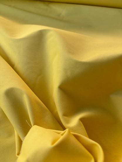 MOE 046 banana yellow bengaline fabric