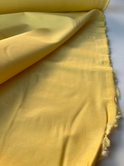 MOE 046 banana yellow bengaline fabric