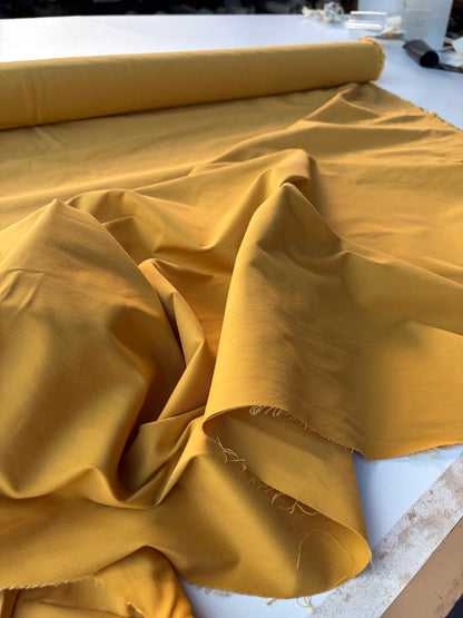 MOE 047 mustard  bengaline fabric