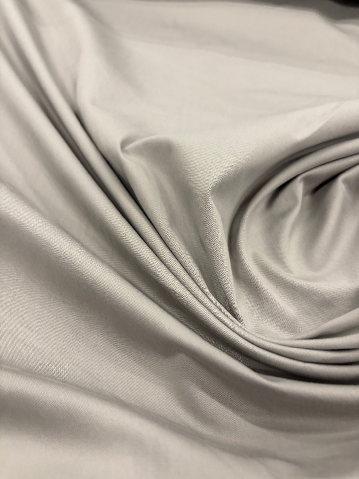 HAGRID 028 mid grey twill cotton stretch