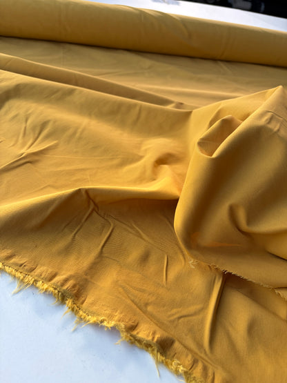 MOE 047 mustard  bengaline fabric