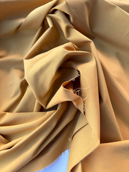 MOE 047 mustard  bengaline fabric