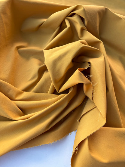 MOE 047 mustard  bengaline fabric