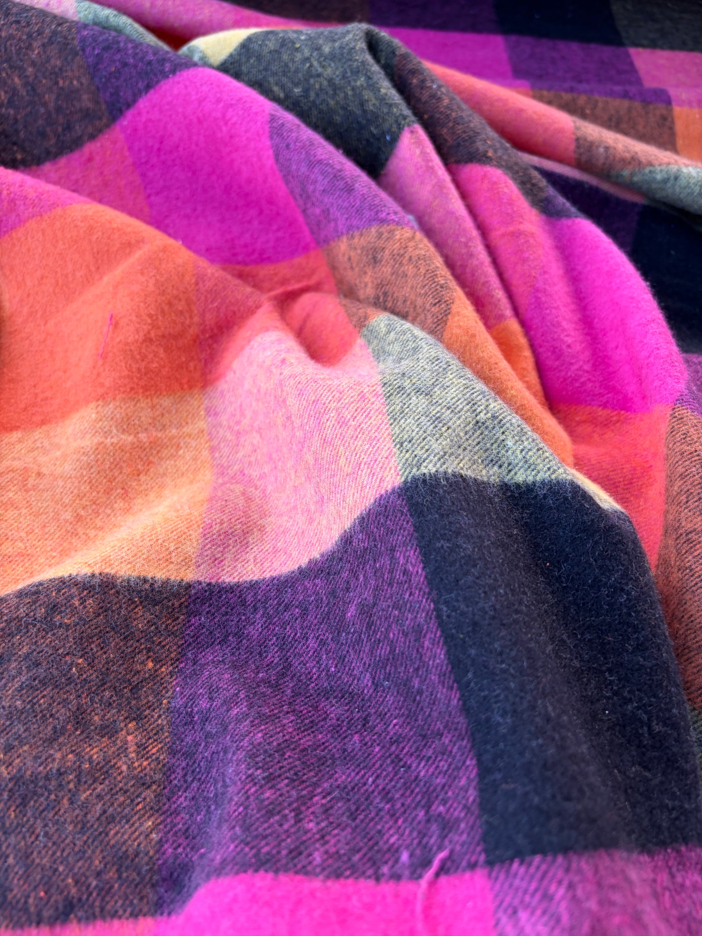 MOE 048 heavy cotton flannel check