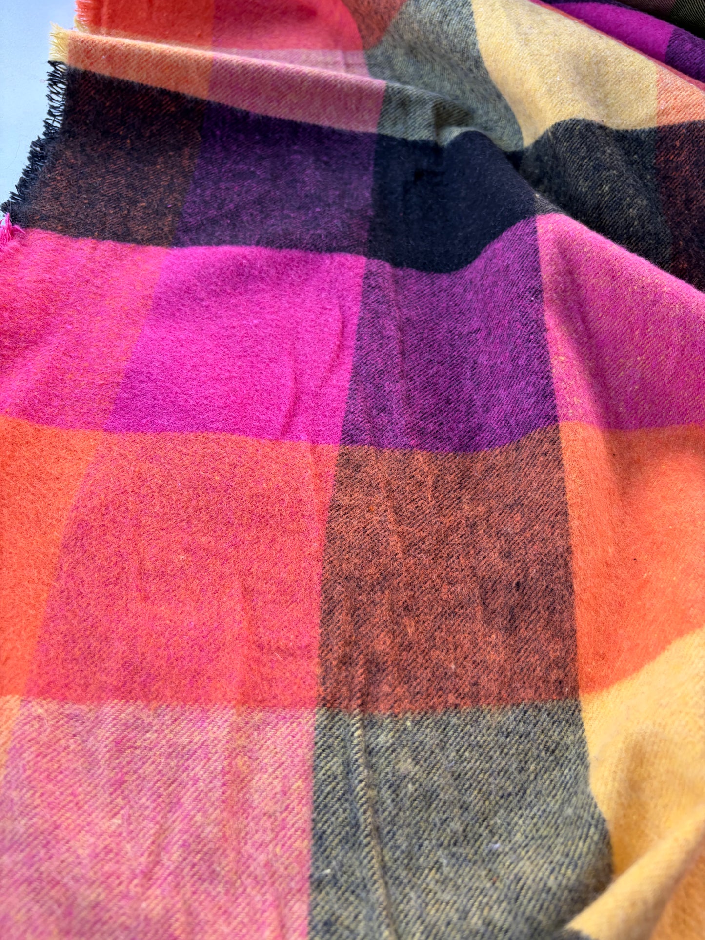 MOE 048 heavy cotton flannel check