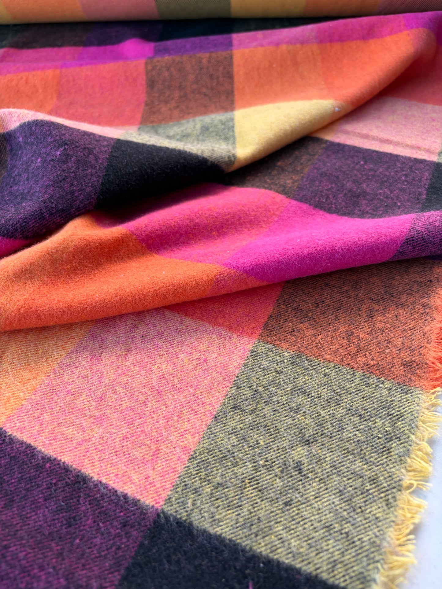 MOE 048 heavy cotton flannel check