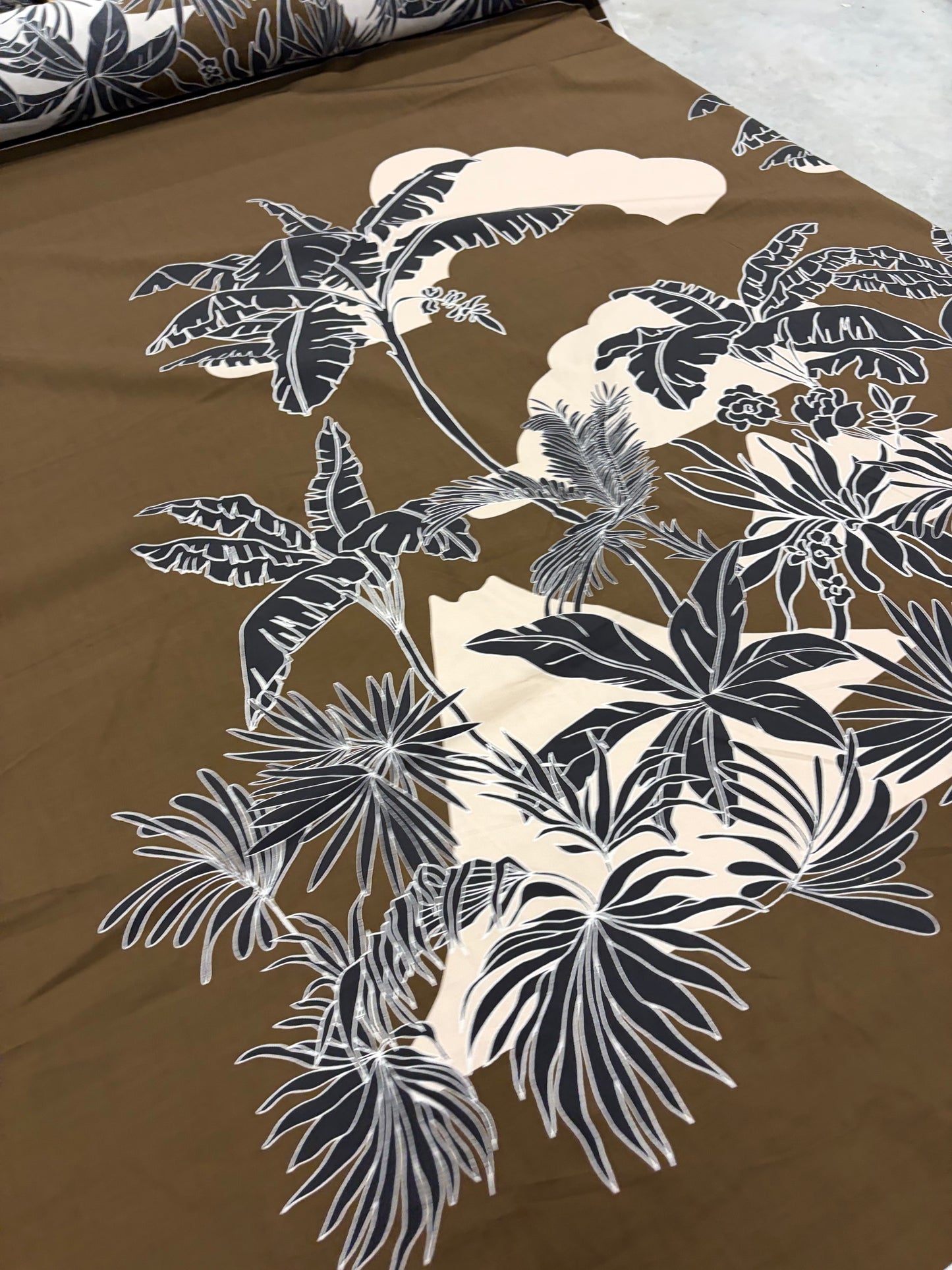 HAGRID 031 jungle style printed  cotton voile