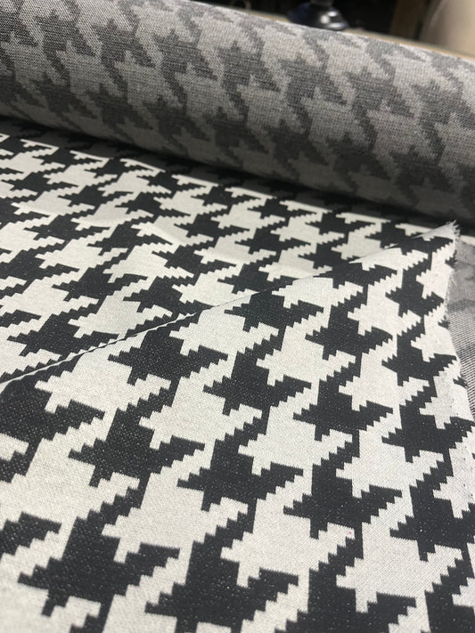 BRIAN 031 heavy cotton jersey jacquard dogtooth