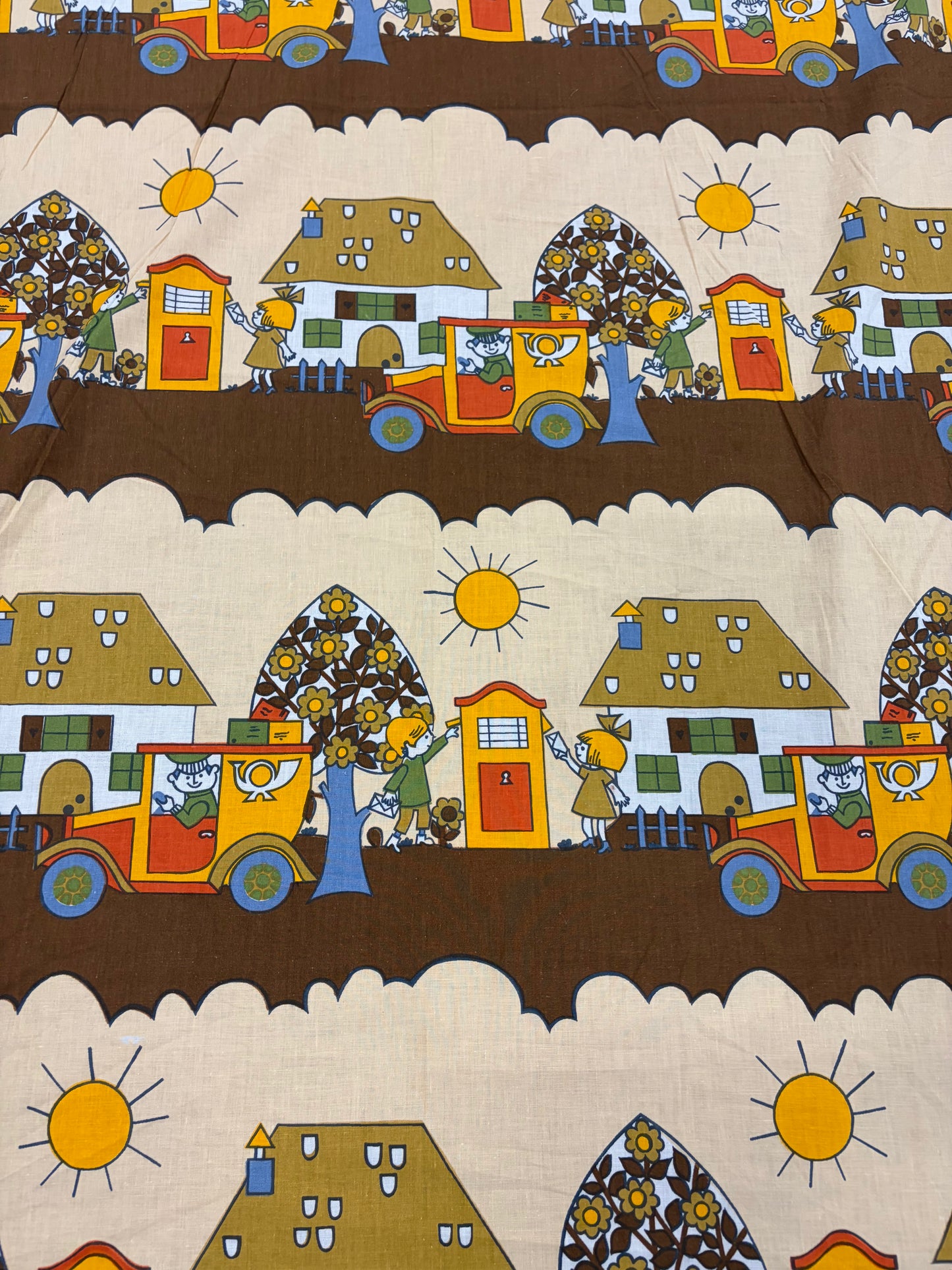 HAGRID 034 naive printed  cotton bachette