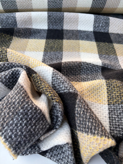 PC MOE 052 sand/yellow/black checkered heavy cotton