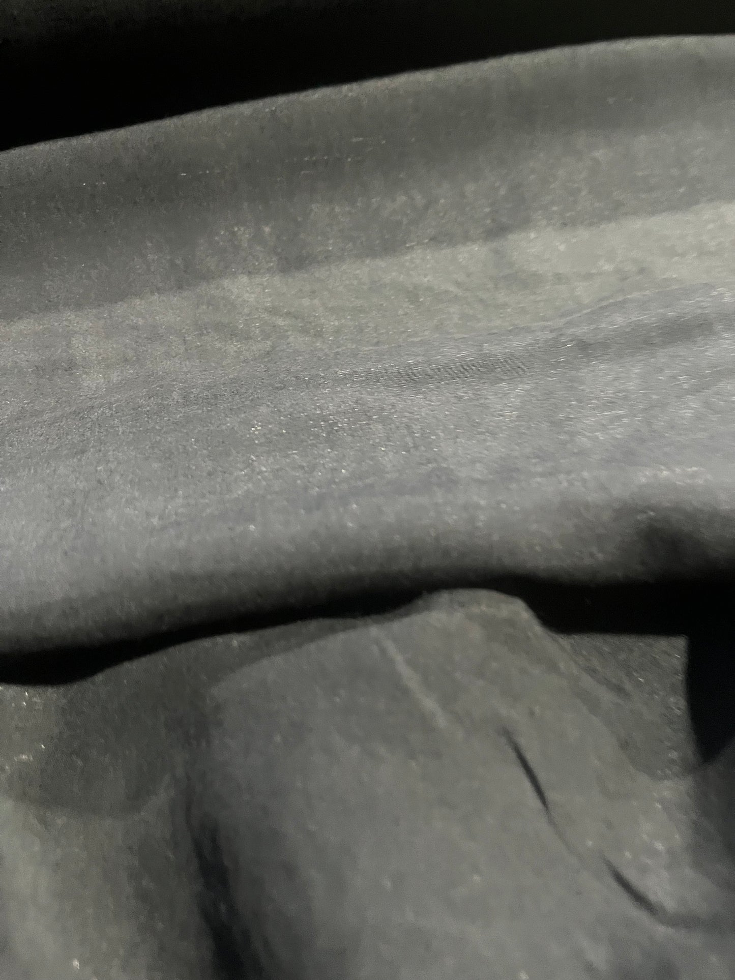 BRIAN 034 heavy viscose lurex sandwashed black