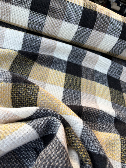 PC MOE 052 sand/yellow/black checkered heavy cotton