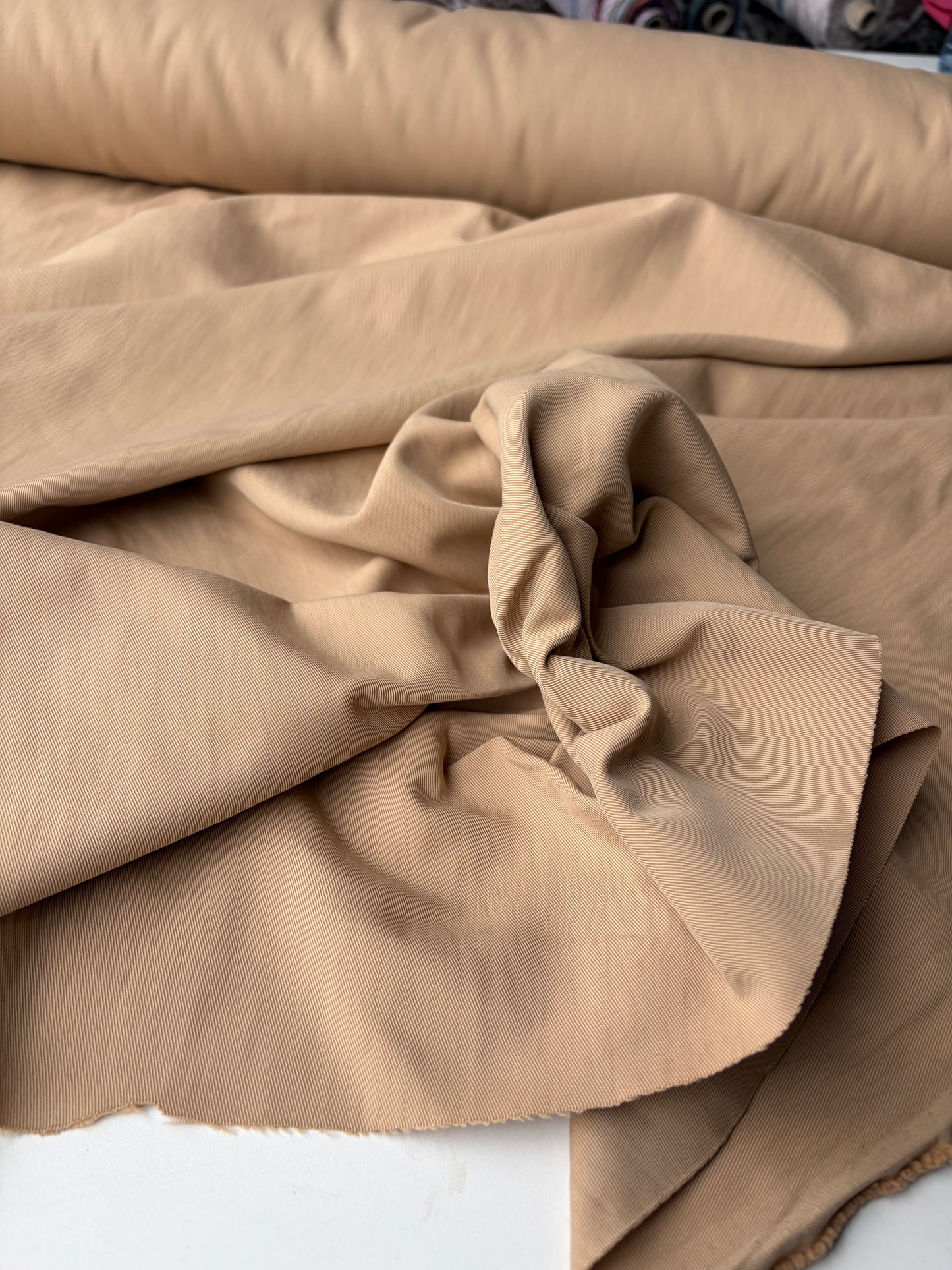 FLORIAN 013 fine cotton twill camel