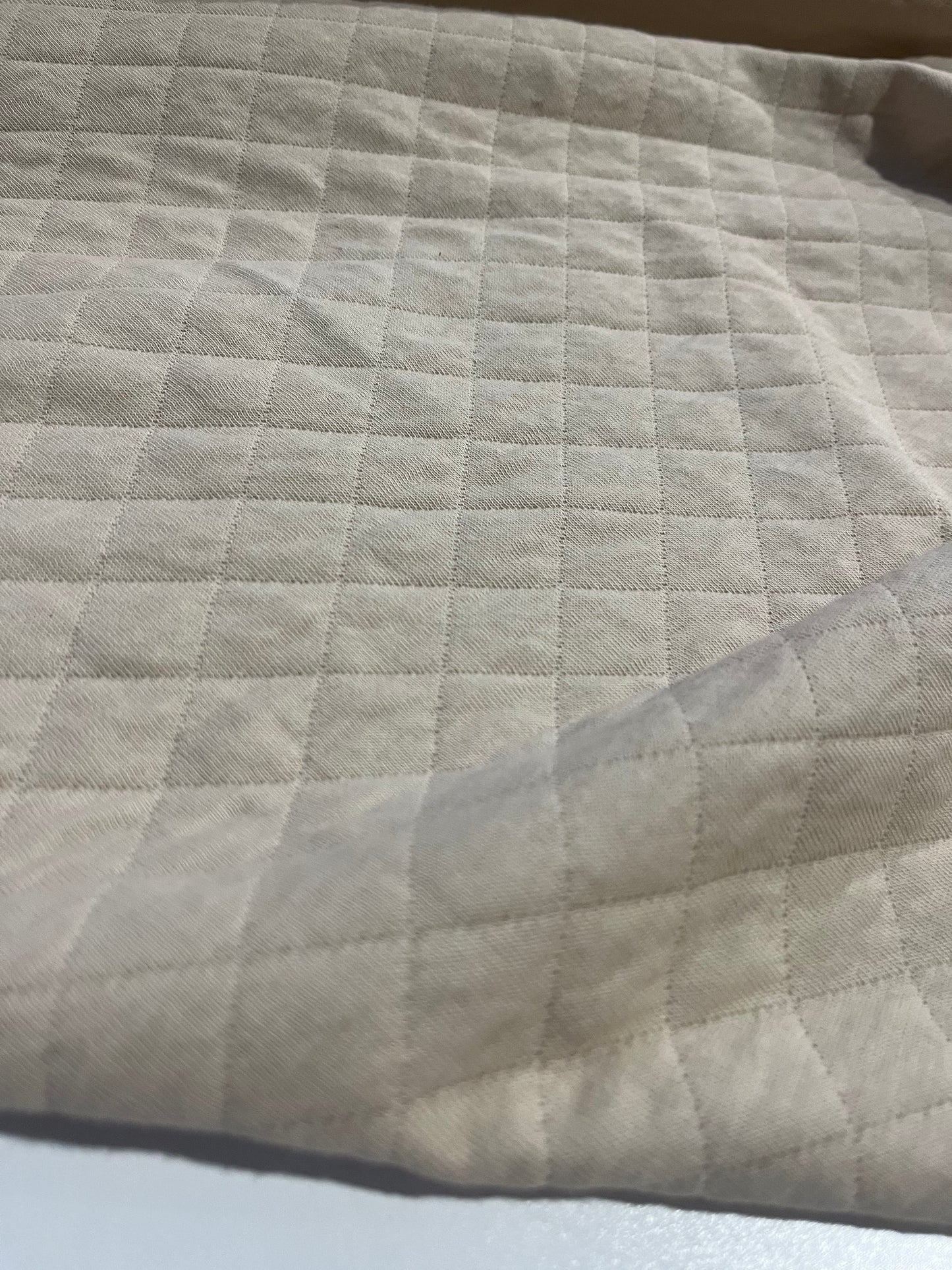 BRIAN 037 quilted cotton jersey sand