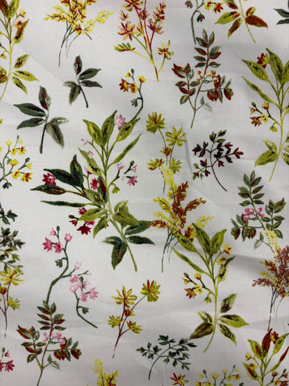 HAGRID 018 floral print cotton twill stretch