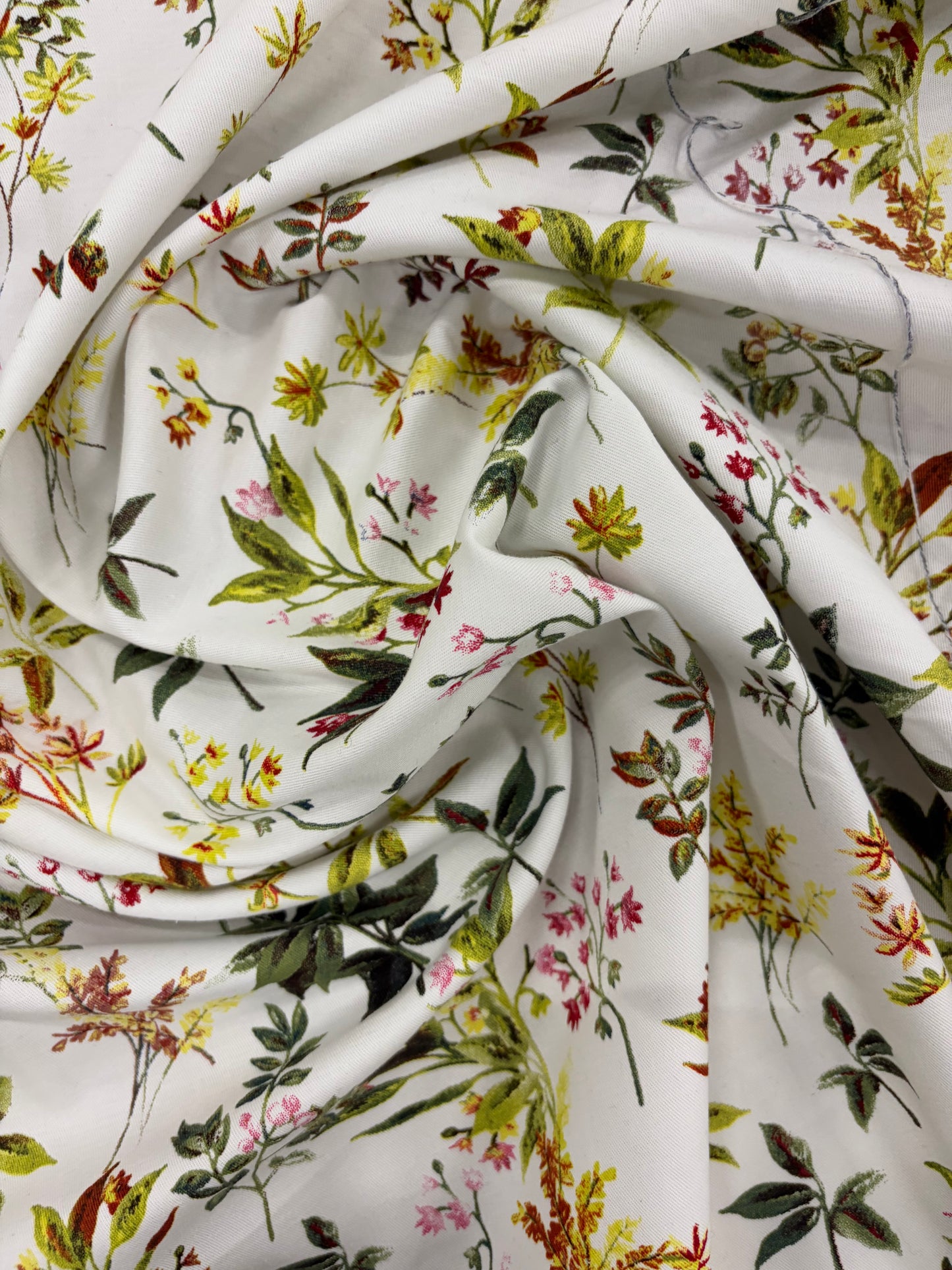 HAGRID 018 floral print cotton twill stretch