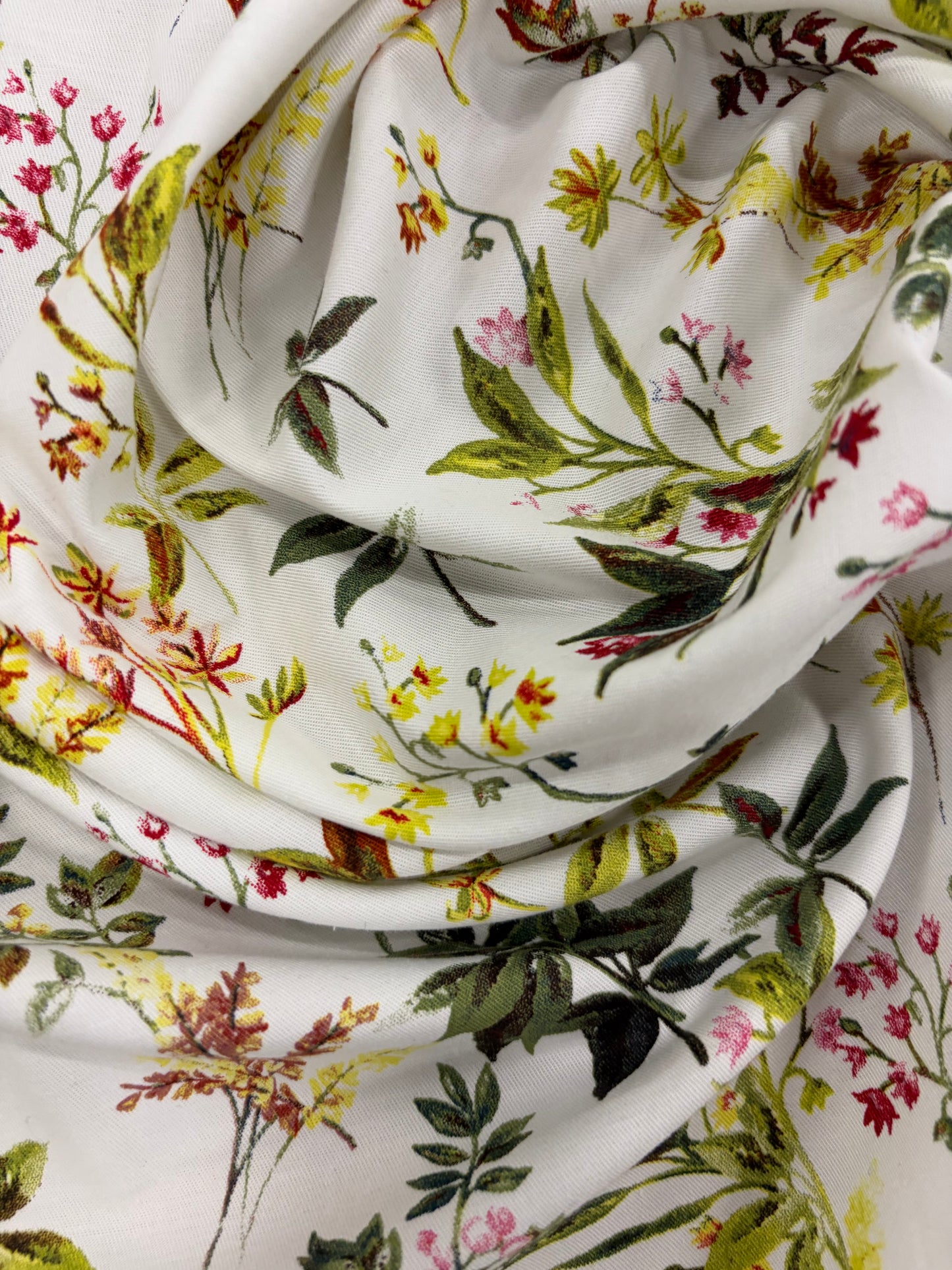 HAGRID 018 floral print cotton twill stretch