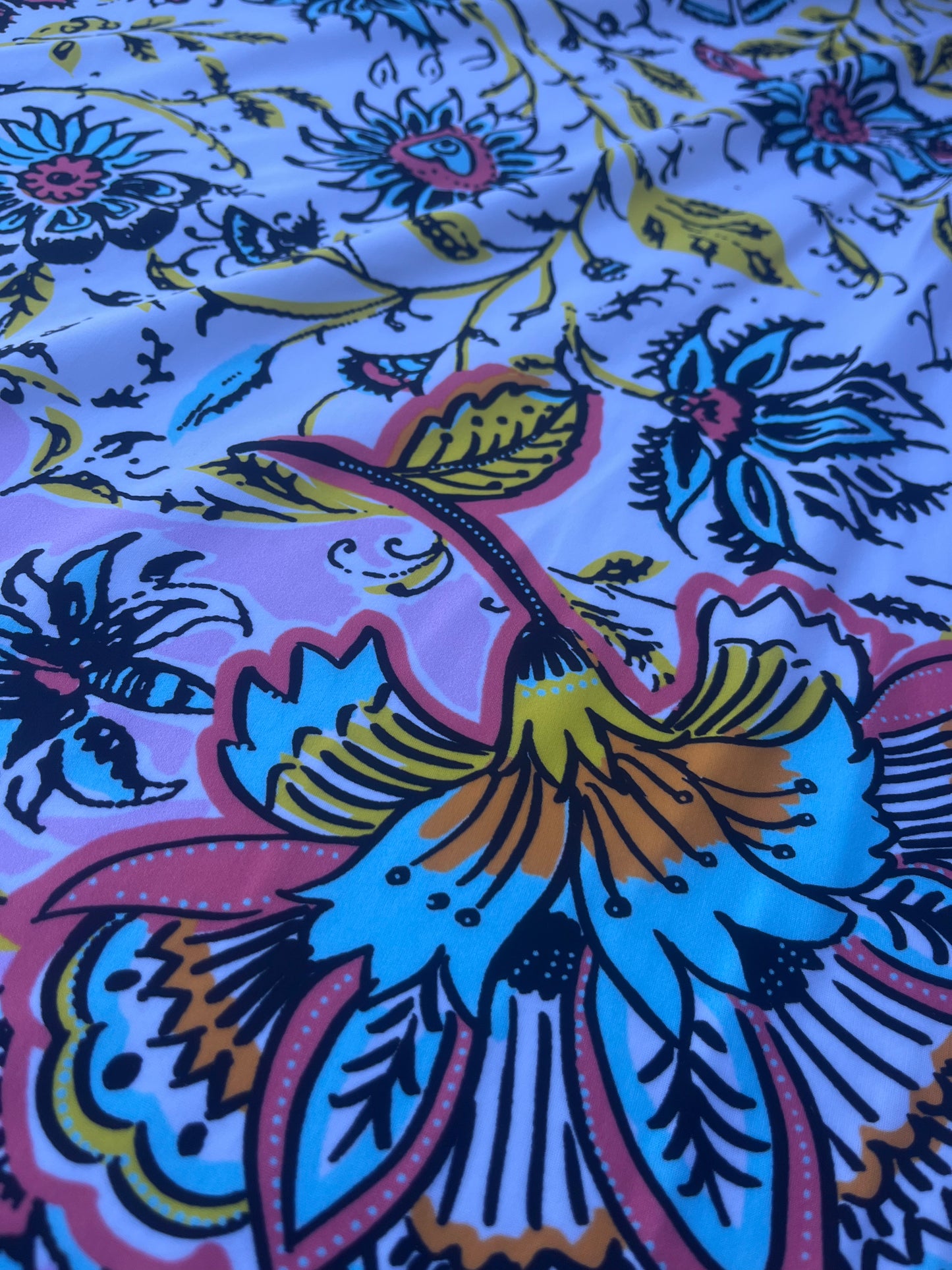 CASIMIR 020 travel jersey with flowerprint