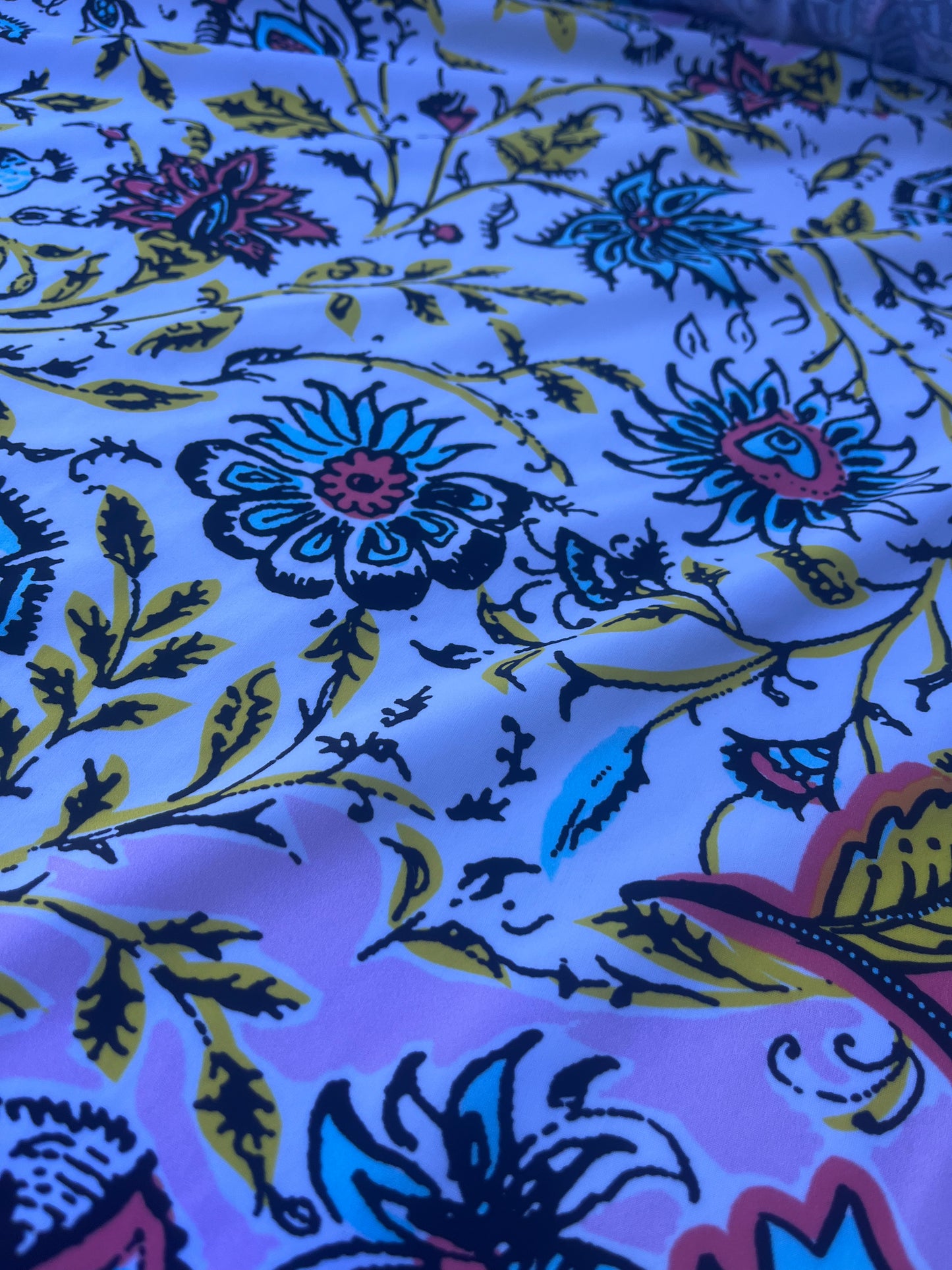 CASIMIR 020 travel jersey with flowerprint