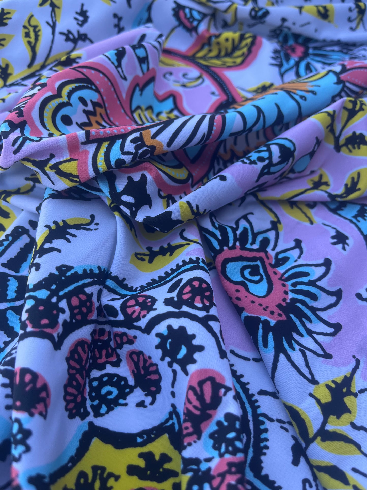 CASIMIR 020 travel jersey with flowerprint