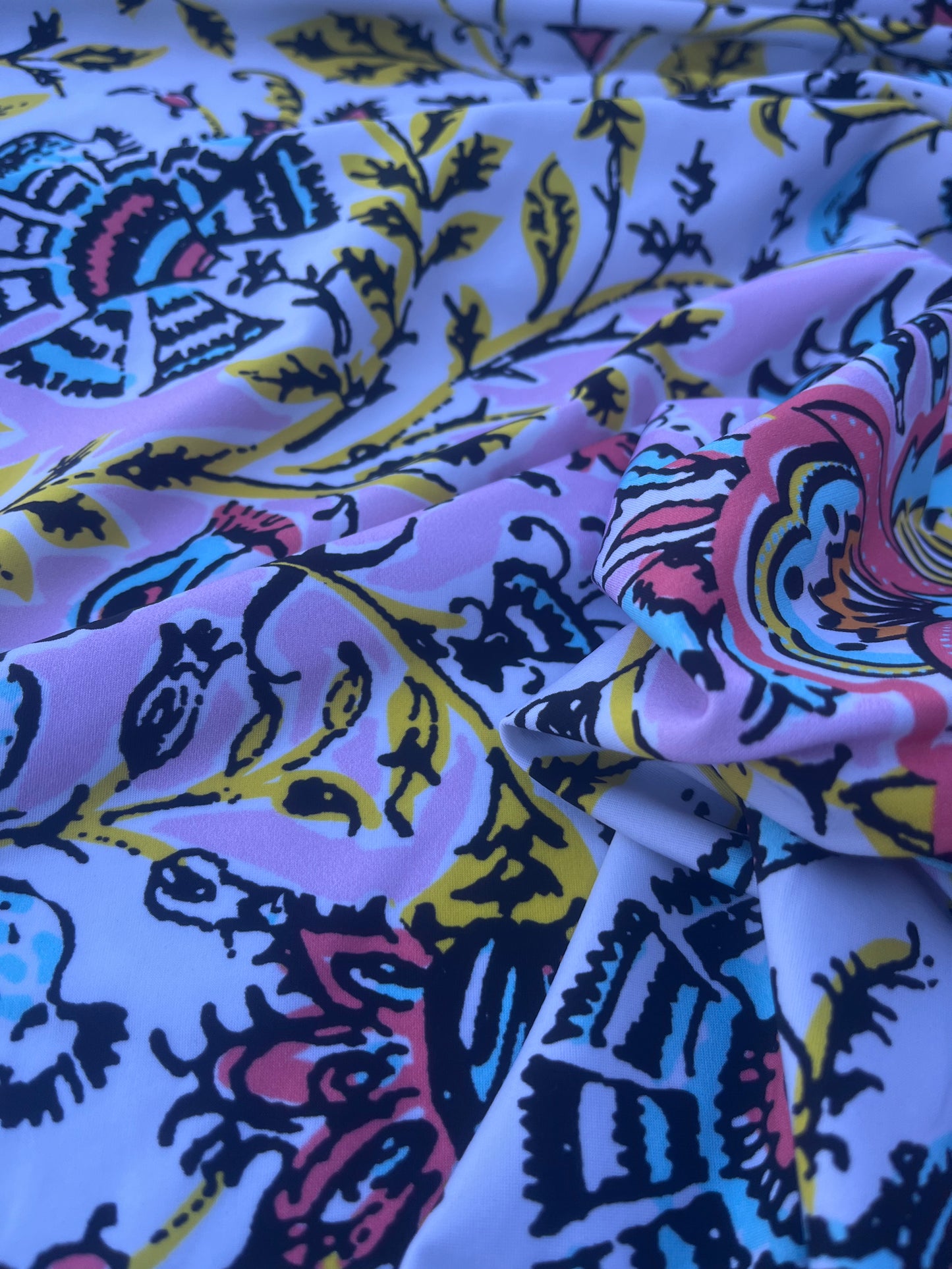 CASIMIR 020 travel jersey with flowerprint