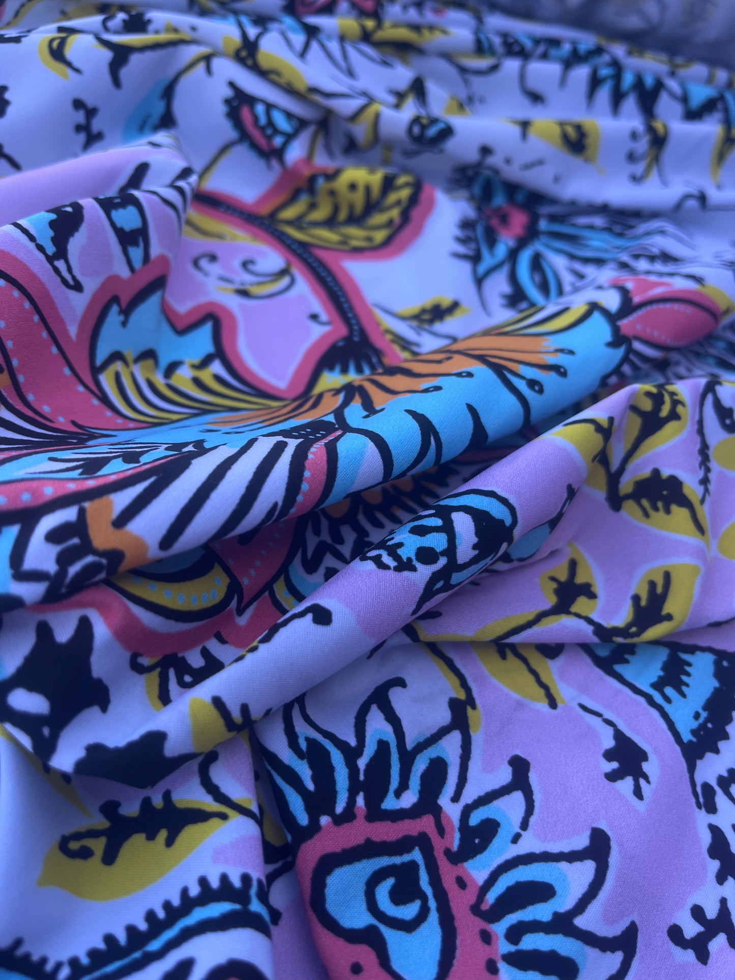 CASIMIR 020 travel jersey with flowerprint