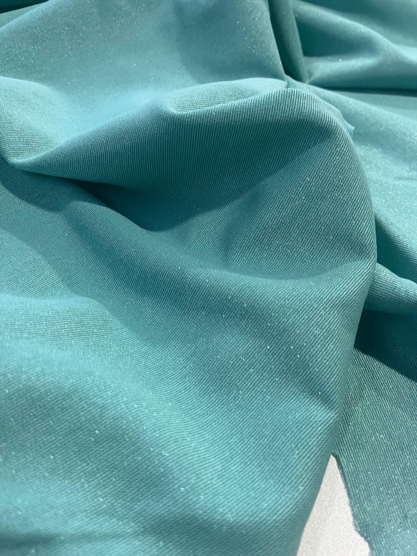 BRIAN 042 viscose/lurex Punto di Roma aqua/gold