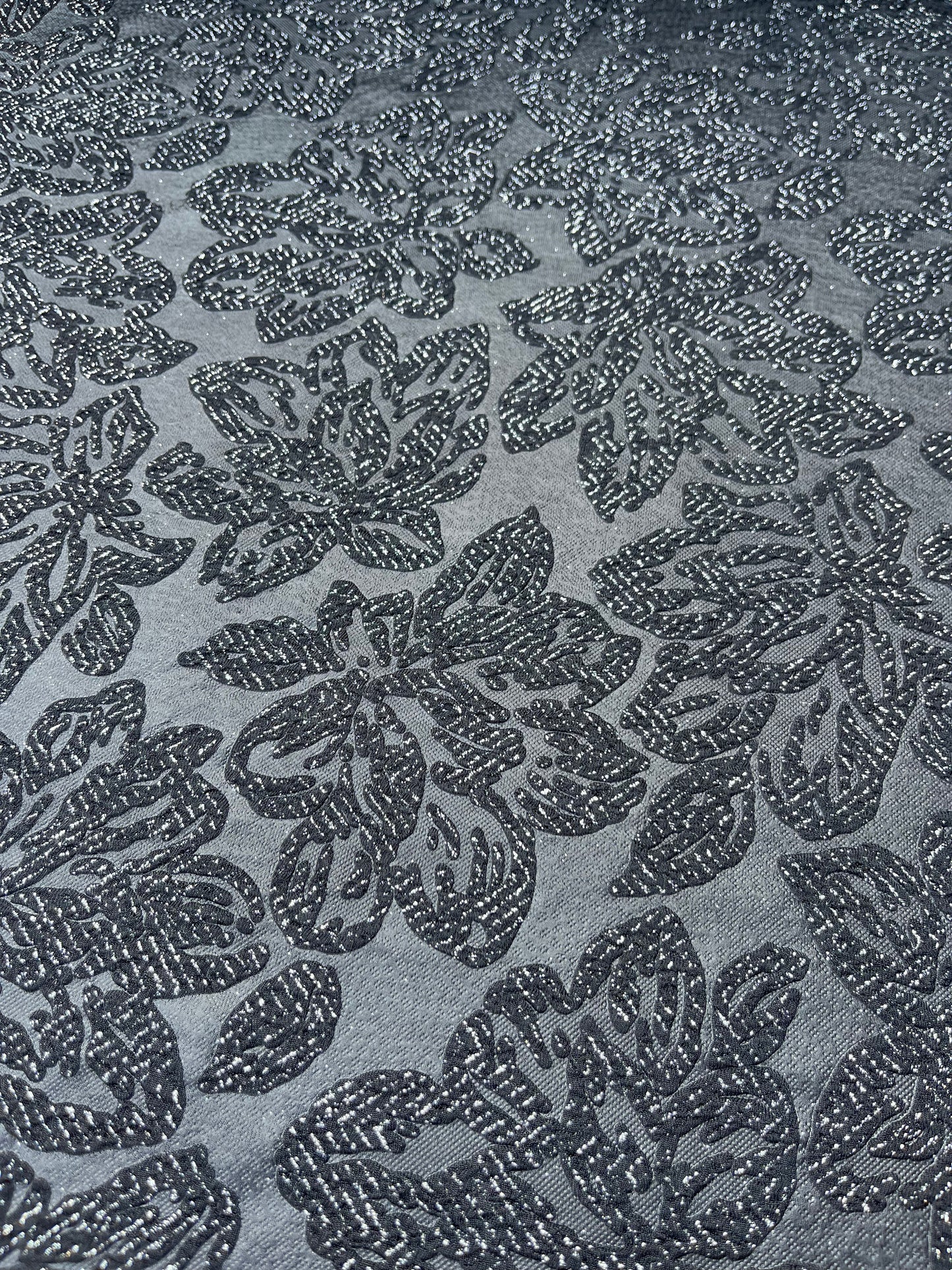 RW 206 shiny jersey with lurex print
