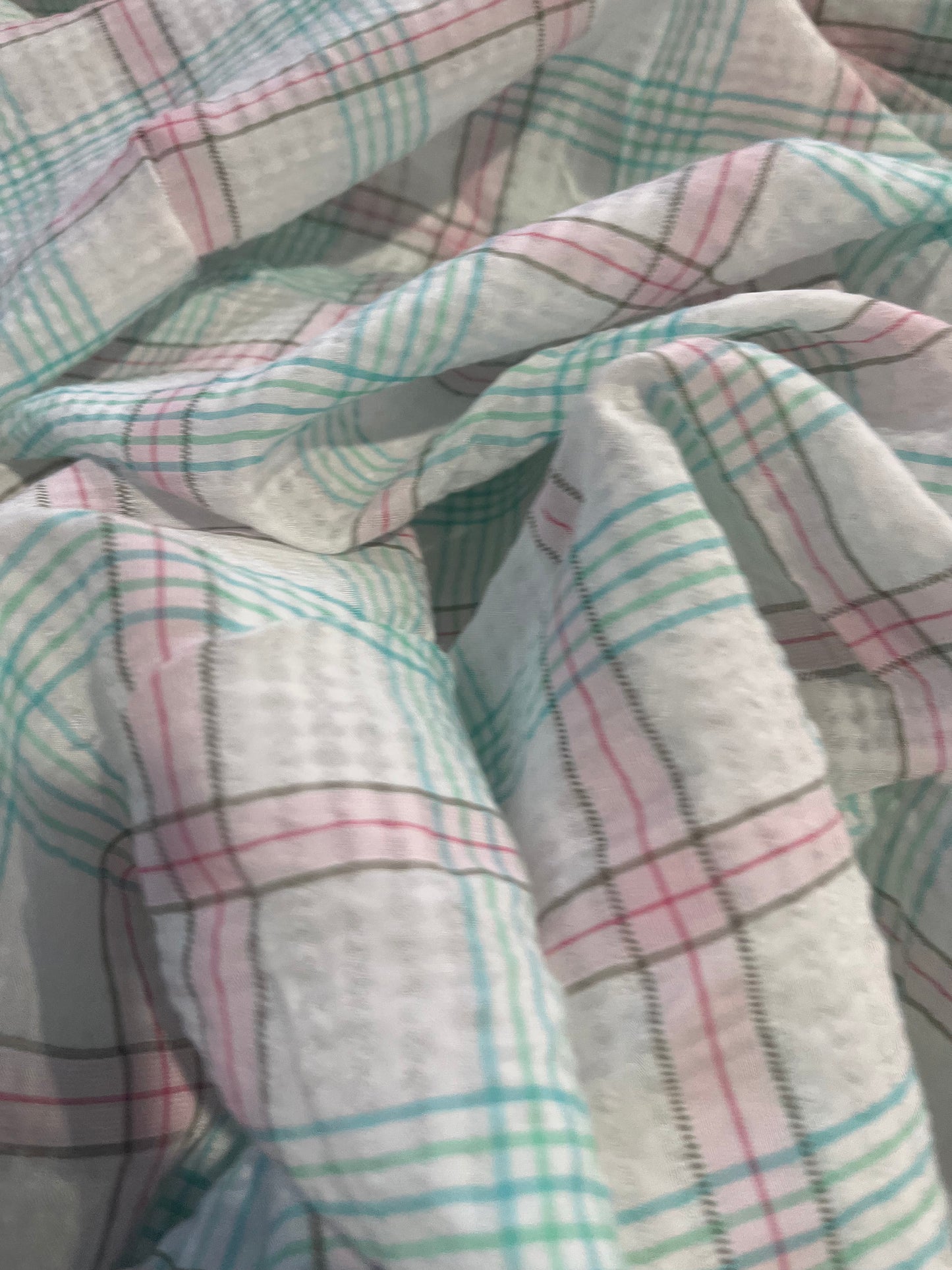 BRIAN 046 silk/cotton check