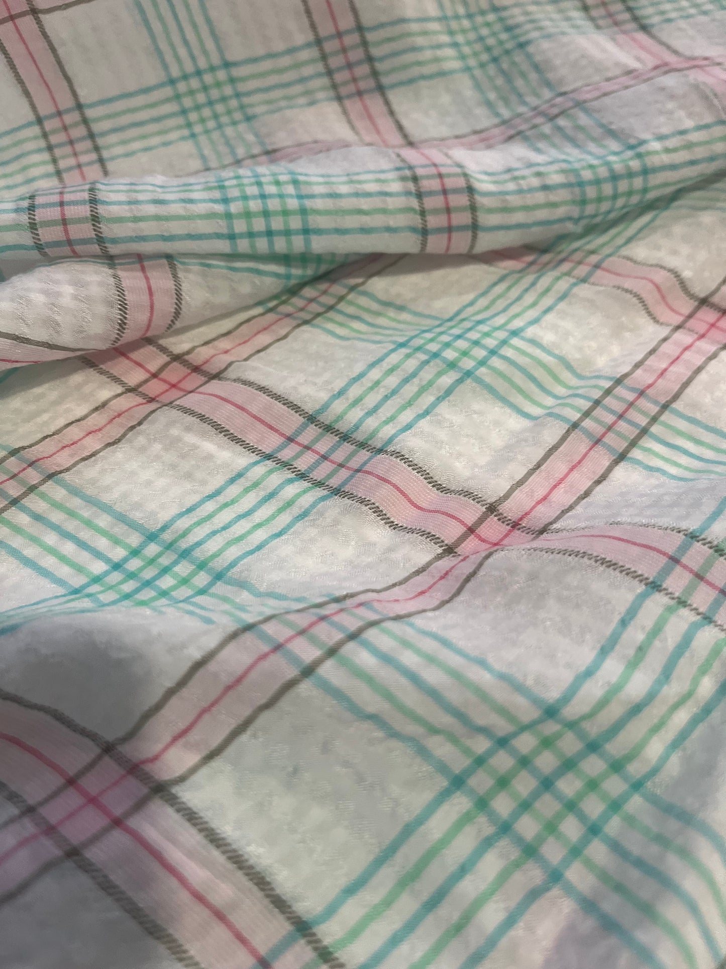 BRIAN 046 silk/cotton check