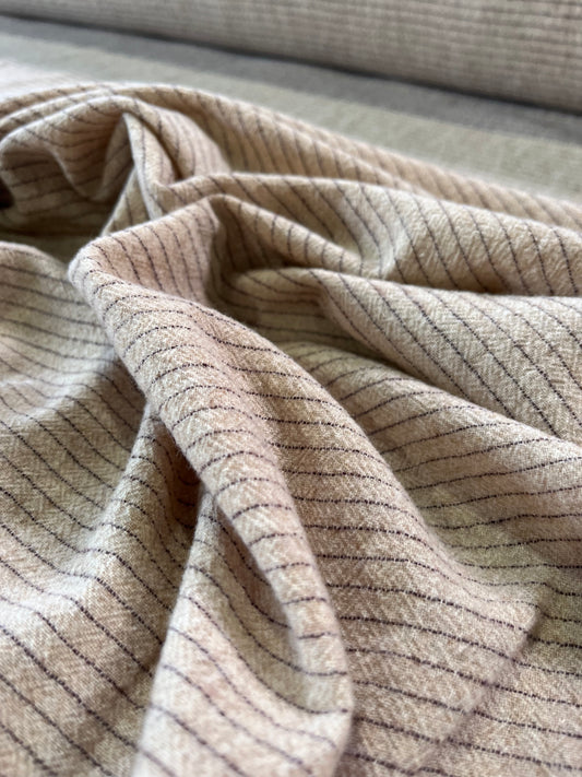 Pom 023 wool cotton stripe