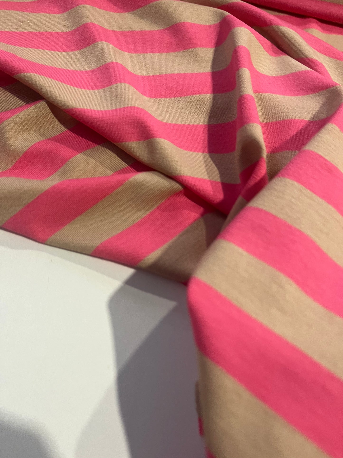 BRIAN 047 viscose jersey stripes